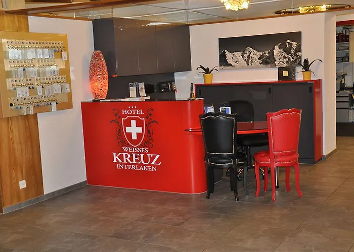 Отель Weisses Kreuz Интерлакен